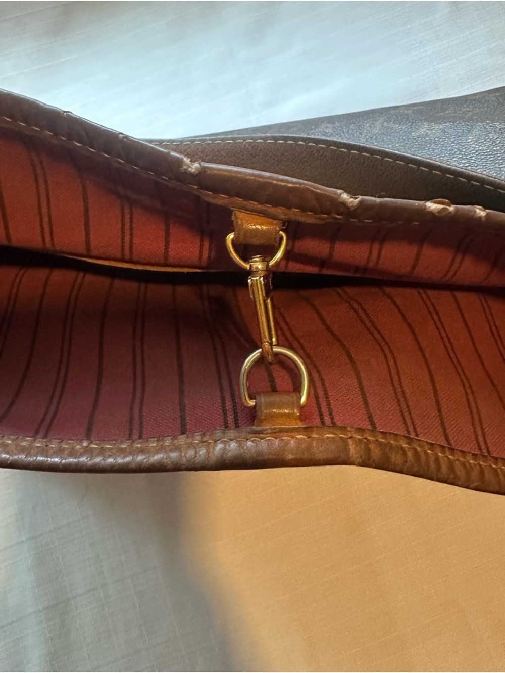 Authentic Louis Vuitton Monogram Vintage Shoulder Bag (Made in USA) - Picture 8 of 16